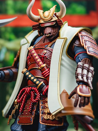 Golden Age Toy Samurai Beast Bone Horn Minotaro Assault Troop 1/12 Scale Figure with Bonus