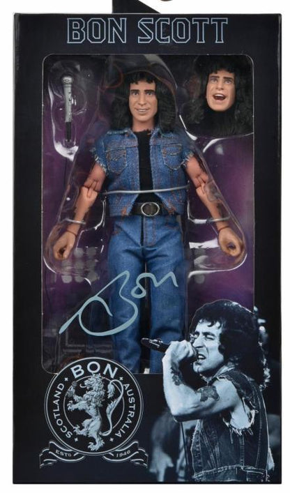 NECA AC/DC Bon Scott 8-Inch Plastic Clothed Figure for Display - View 11