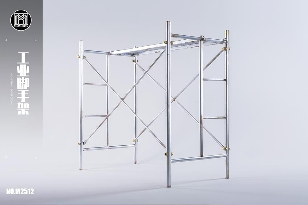 MMMToys Industrial Scaffolding Diorama for 1/12 or 1/6 Scale Figures - View 6