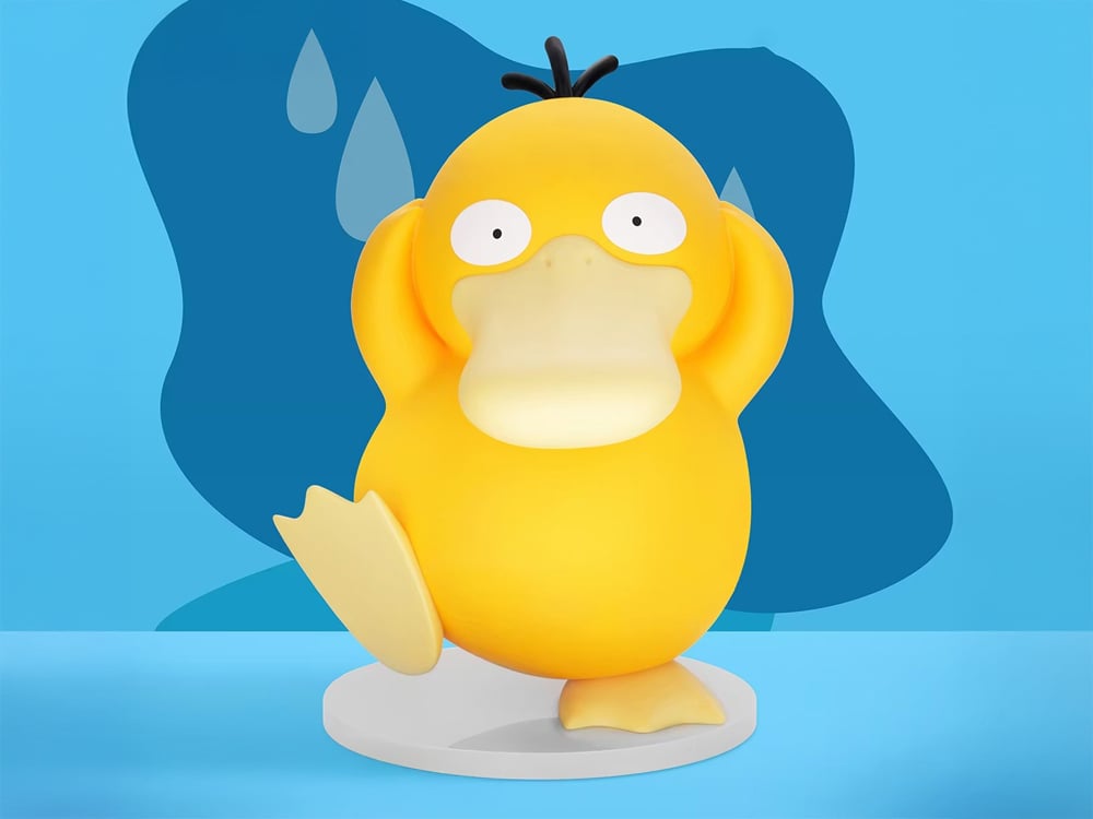 Morstorm Pokemon Big Size Psyduck PVC Figure, 13.77-Inch - View 2