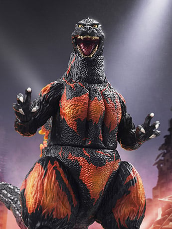 Super7 Godzilla vs. Destroyah ULTIMATES! Burning Godzilla (1995) 14-Inch Action Figure