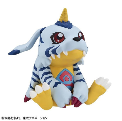 MegaHouse Digimon Adventure Look Up Series Gabumon Figure - View 6