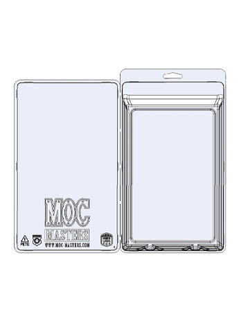 MOC Masters 6-Inch Cardback UV Protective Case Six-Pack for Carded Figures