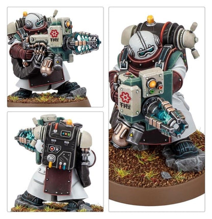 Games Workshop Warhammer 40,000 Leagues of Votann Arkanyst Evaluator Citadel Plastic Miniature - View 4