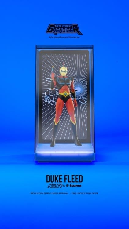 Tsume UFO Robot Grendizer NEON Series Duke Fleed Lighted Display Figure 10-Inch - View 6