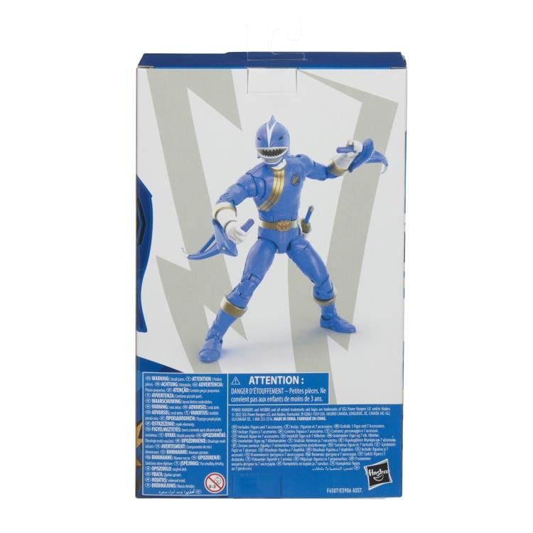 Hasbro Power Rangers Wild Force Lightning Collection Blue Ranger Plastic Figure - View 23