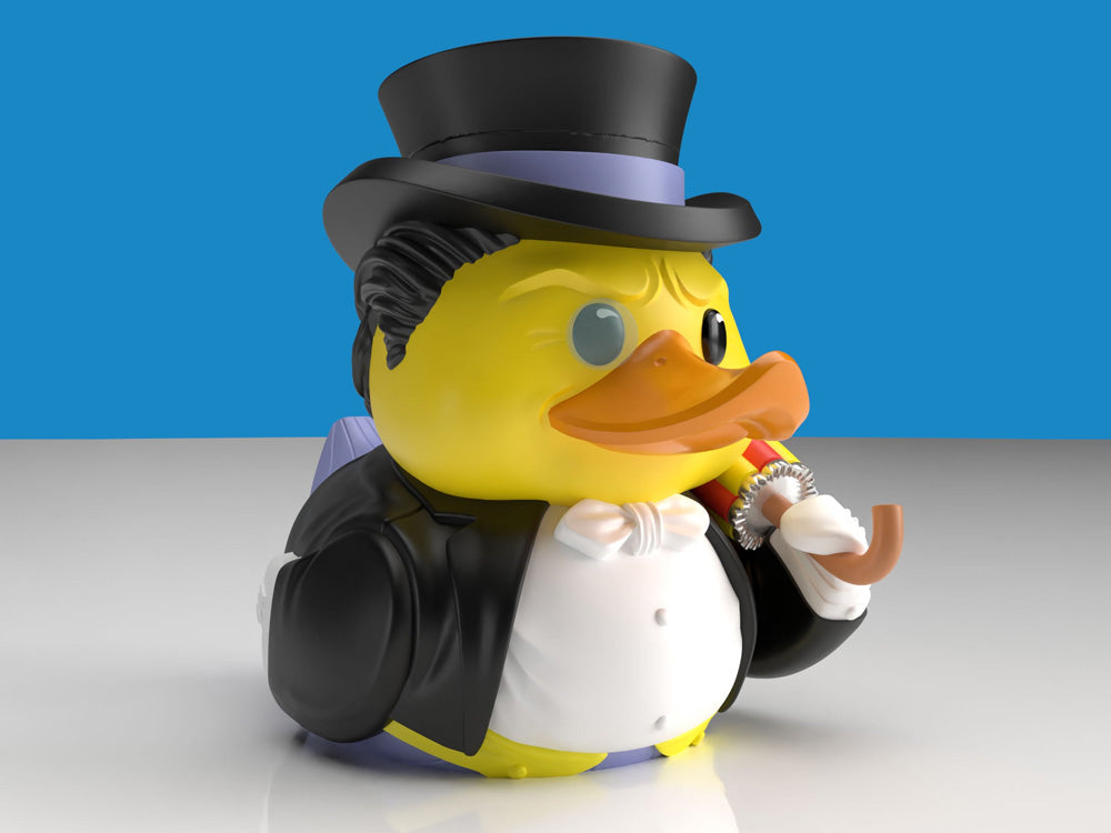 Numskull TUBBZ DC Comics Penguin Cosplaying Duck Figure (Boxed Edition) - View 2