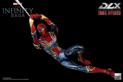 threezero Marvel Avengers: The Infinity Saga DLX Iron Spider 1/12 Scale 6.5-Inch Action Figure - View 8