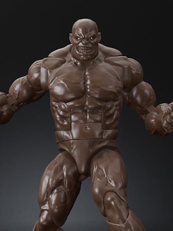 BigBadWorkShop Project Atlas (Brown Ver.) 1/12 Scale Customizing Action Figure, 9-Inch