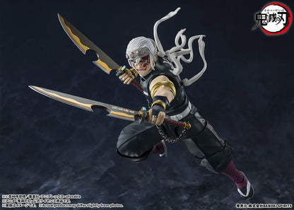 Bandai Demon Slayer: Kimetsu no Yaiba S.H.Figuarts Tengen Uzui 6.5-Inch Action Figure - View 7