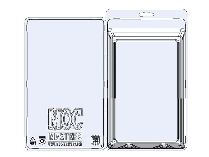 MOC Masters 6-Inch Cardback UV Protective Case Six-Pack for Carded Figures - View 2