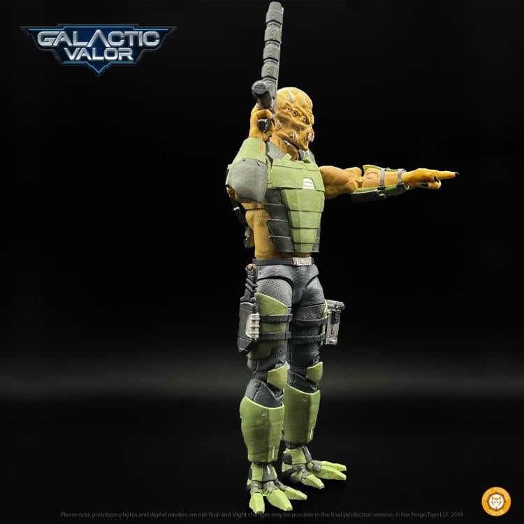 Fox Forge Toys Galactic Valor Starshock Commando 1/12 Scale Action Figure - View 6