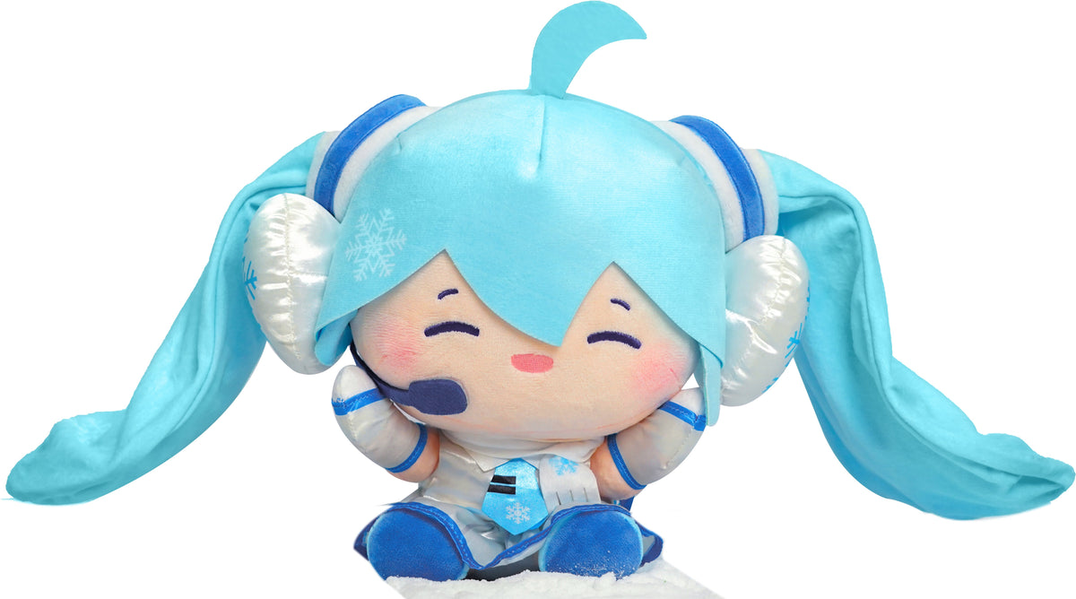 LDCX Vocaloid Snow Hatsune Miku (Overjoyed) Large Polyester Plush 9-Inch - View 3
