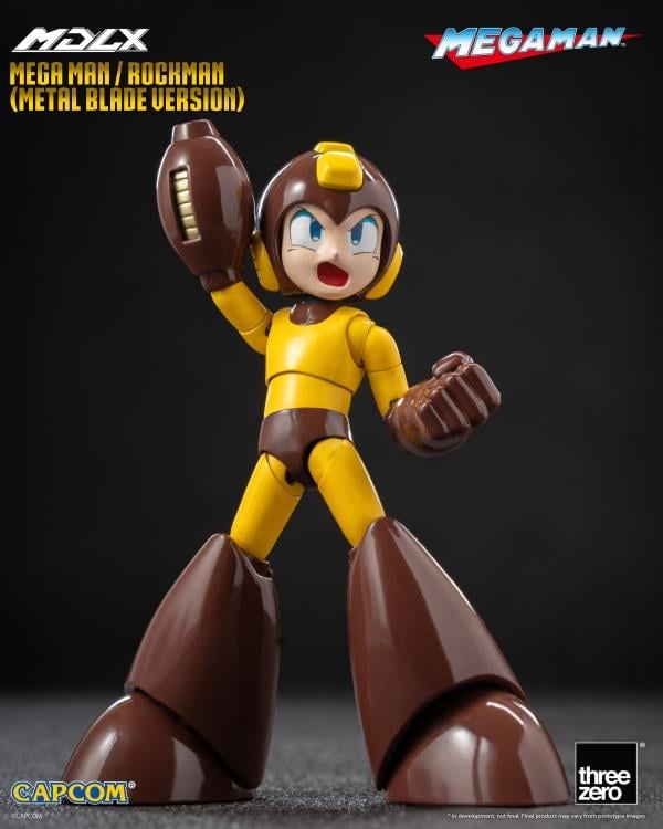threezero Mega Man MDLX Articulated Figure Series Mega Man (Metal Blade Ver.) 4-Inch Action Figure - View 4
