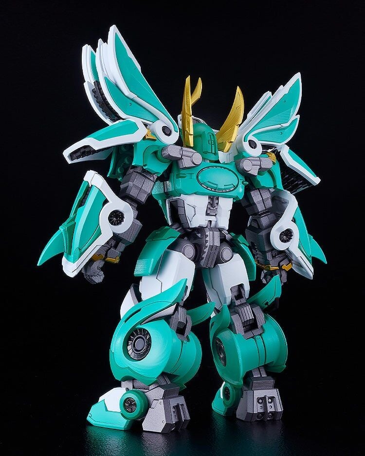 Good Smile Madou King Granzort Moderoid King's Style Winzert (Gold Edition) Plastic Model Kit (Reissue) - View 5