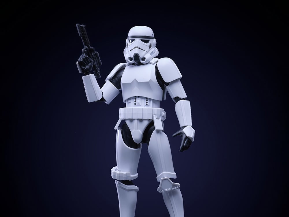 Blokees Star Wars Champion Class 02 Stormtrooper Model Kit in PVC and ABS - View 2