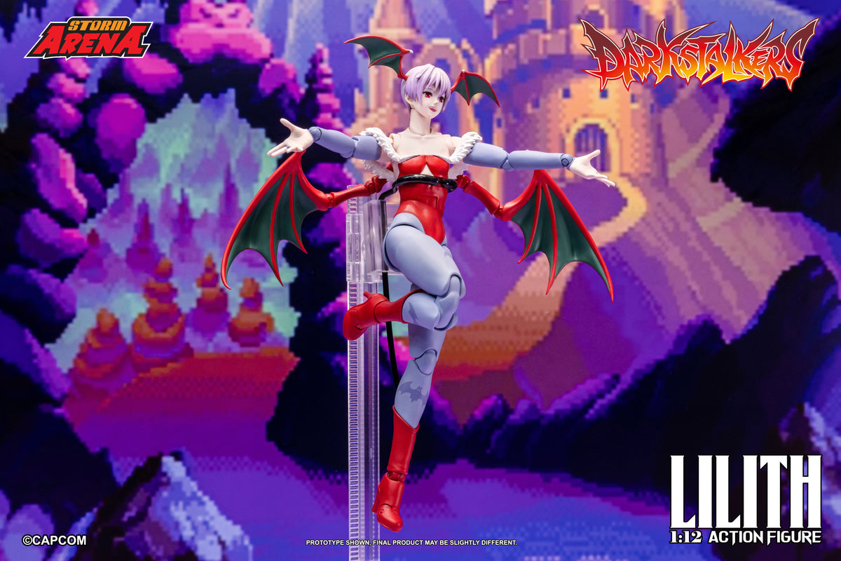 Storm Collectibles Darkstalkers Storm Arena Lilith 1/12 Scale Action Figure - View 10