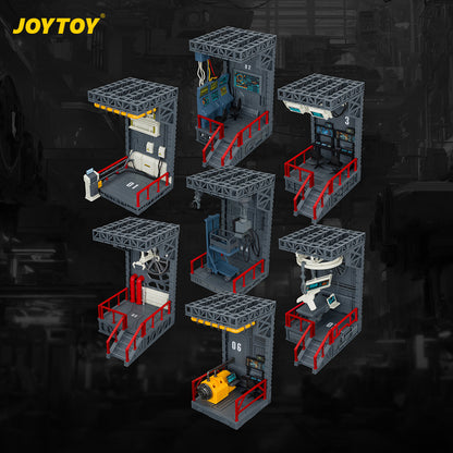 JoyToy Dark Source Hangar Style Diorama Display Base (01) 1/25 Scale 10.3-Inch Collectible - View 14