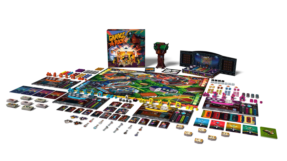 Mariposa Games Garage Rock (Retail Edition) Board Game - View 3