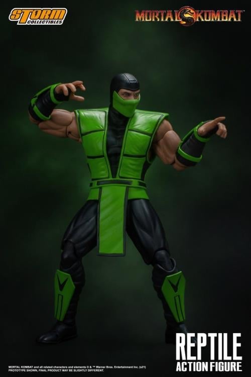 Storm Collectibles Mortal Kombat VS Series Reptile 1/12 Scale 8-Inch Action Figure - View 7
