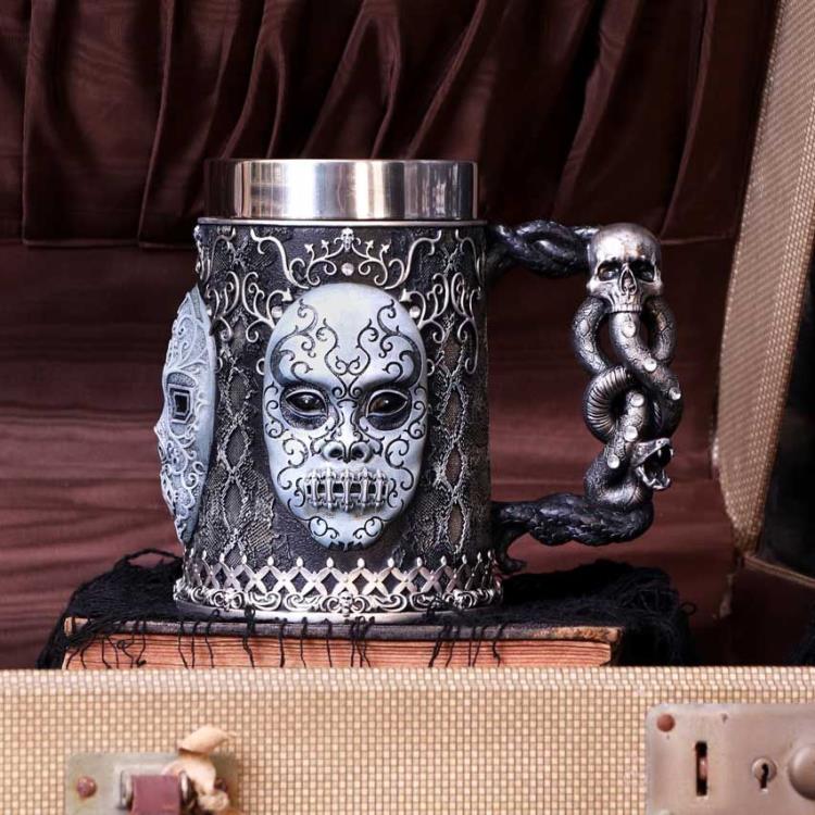 Nemesis Now Harry Potter Death Eater Tankard in Resin and Steel - View 3