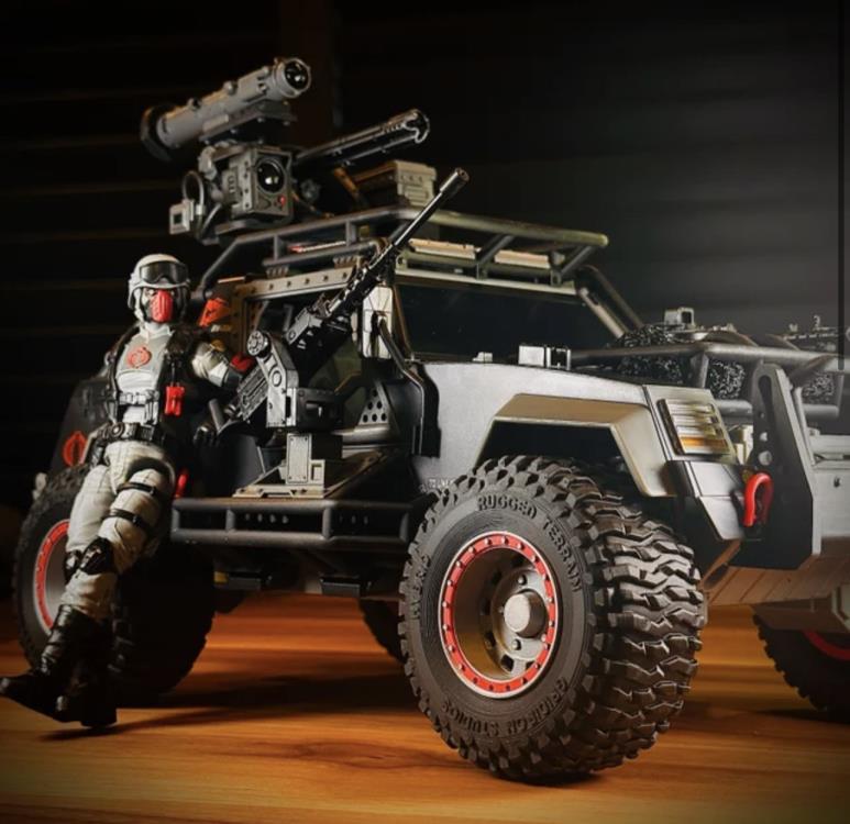 Gridiron Studios 4x4 Offroad Wheels and Tires (Grey/Red) 1/12 Scale Plastic Upgrade Set - View 4