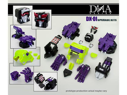DNA Design DK-01 Upgrade Kit Plastic Model Accessory Set - View 2