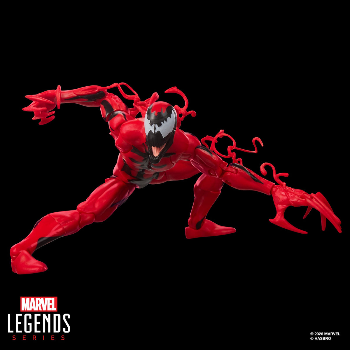 Hasbro Spider-Man: The Animated Series Marvel Legends Retro Collection Carnage Maximum Carnage Cardback - View 4