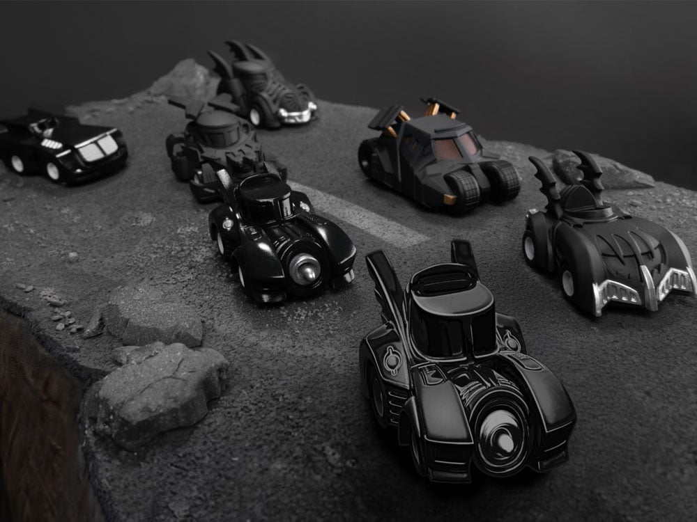 Beast Kingdom DC Comics PBC-004 Batmobile Box of 6 Pull Back Cars - View 2