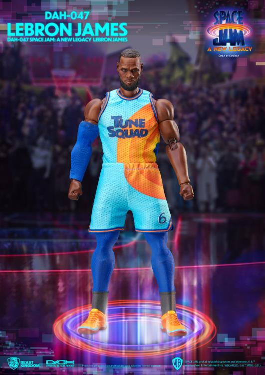 Beast Kingdom Space Jam: A New Legacy Dynamic 8ction Heroes DAH-047 LeBron James Figure - View 4