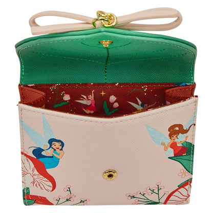 Loungefly Disney Fairies Tinker Bell Wallet with Fawn, Vidia and Friends - View 5