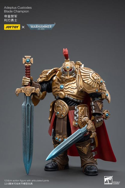 JoyToy Warhammer 40K Adeptus Custodes Blade Champion 1/18 Scale Plastic Action Figure - View 4