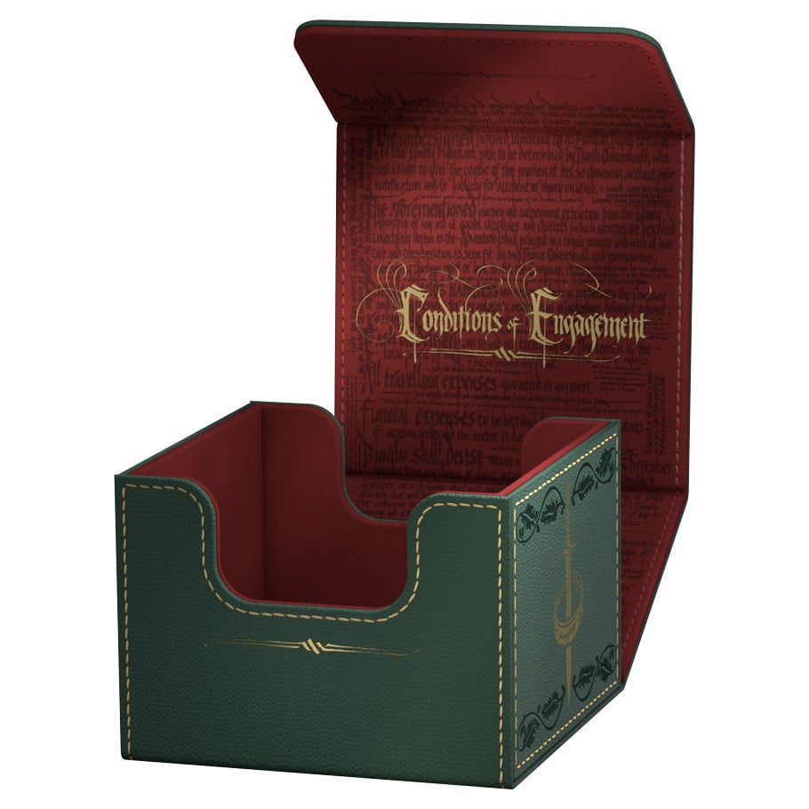 Ultimate Guard The Hobbit A Fateful Engagement Faux Leather Sidewinder 133+ Deck Box - View 3