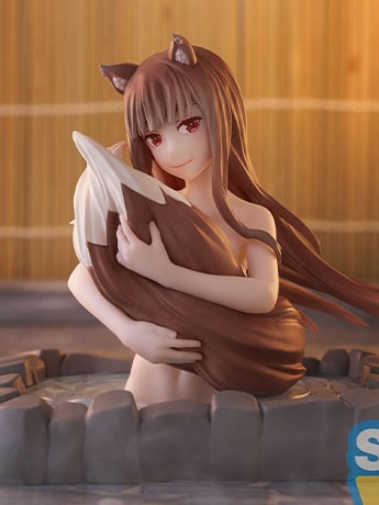 Sega Spice and Wolf Thermae Utopia Holo 5-Inch Plastic Figure