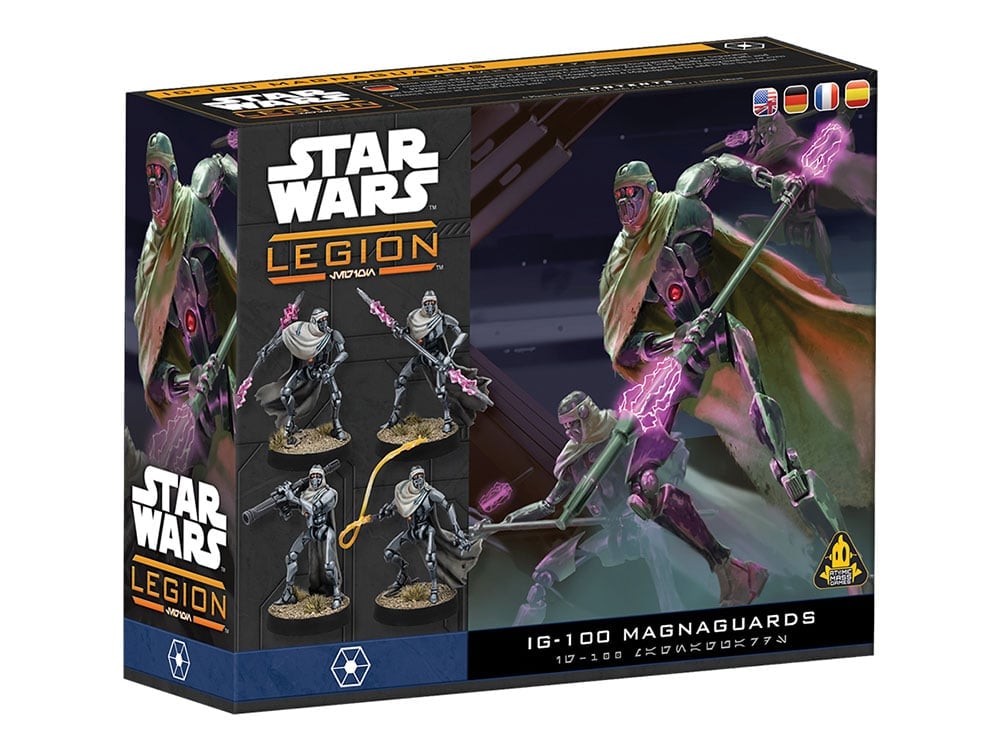 Atomic Mass Games Star Wars: Legion IG-100 MagnaGuards Expansion Plastic Miniatures - View 2