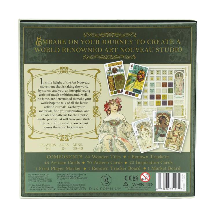 Dux Somnium Artistry Collectible Game from the Artistry Line - View 4