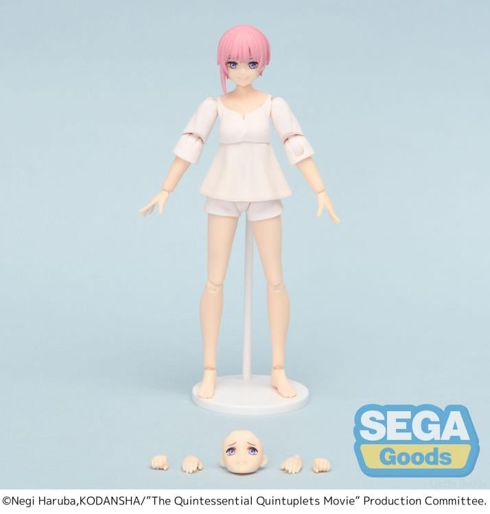 Sega The Quintessential Quintuplets Movingood!!! Ichika Nakano Plastic Figure, 5.7-Inch - View 7