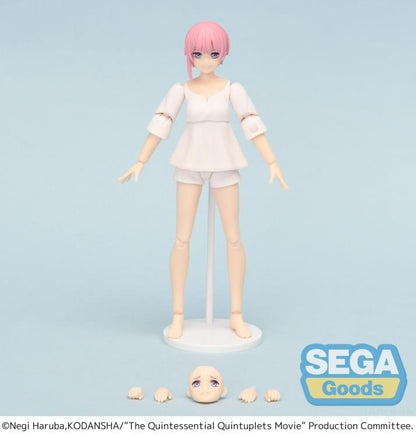 Sega The Quintessential Quintuplets Movingood!!! Ichika Nakano Plastic Figure, 5.7-Inch - View 7