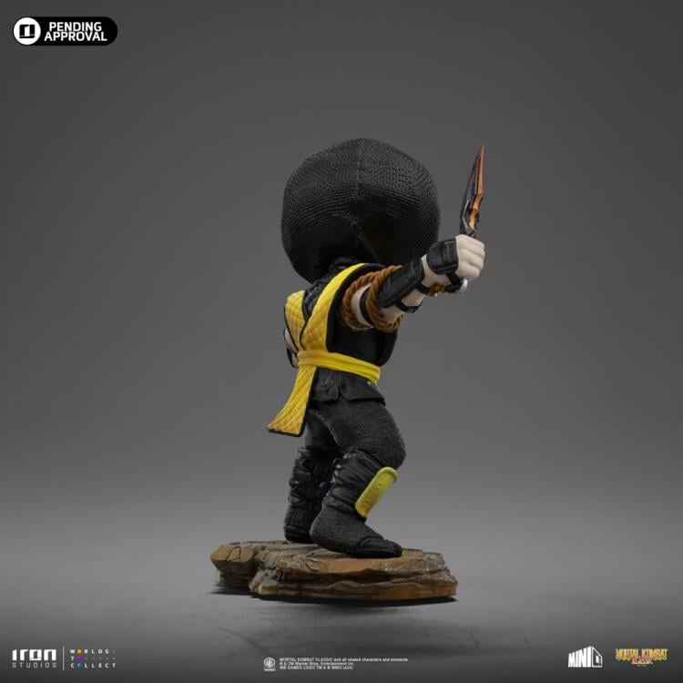 Iron Studios Mortal Kombat MiniCo Scorpion 6-Inch Collectible Figure - View 6