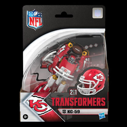 Hasbro Transformers Collaborative NFL x Transformers Kansas City Chiefs KC-59 5.5-Inch Action Figure - View 11