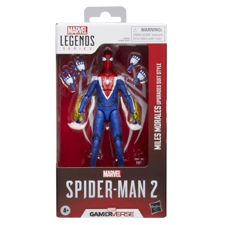 Hasbro Marvel's Spider-Man 2 Marvel Legends Gamerverse Miles Morales (Upgraded Suit Style) Action Figure - View 11