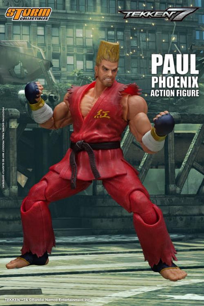 Storm Collectibles Tekken 7 Paul Phoenix 1/12 Scale Action Figure - View 10