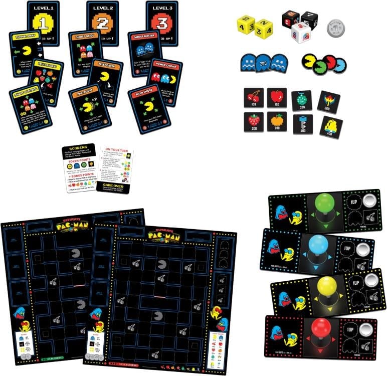 Buffalo Games Pac-Man Ultimate Pac-Man Tabletop Board Game - View 4