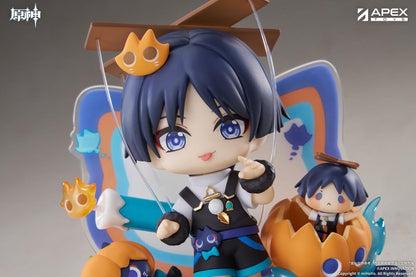 Apex Genshin Impact Wanderer (Twilight Whimsy) Chibi Figure (With Bonus) 4-Inch - View 14