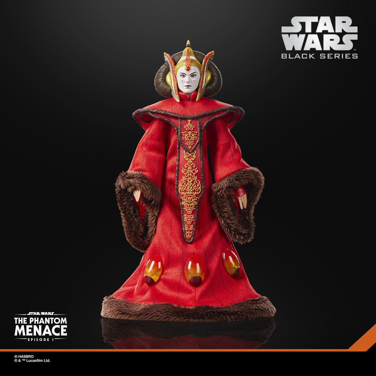 Hasbro Star Wars: Black Series Queen Amidala The Phantom Menace Plastic Action Figure - View 5