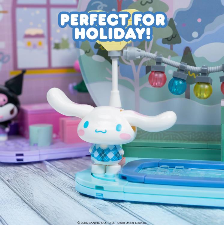 Hamee Sanrio Hello Kitty and Friends Holiday Collection Cinnamoroll Building Block Set - View 7