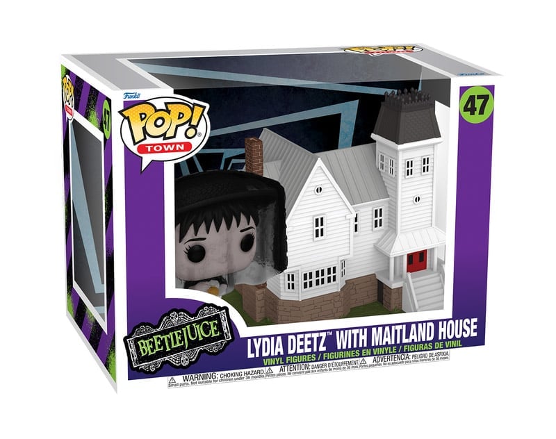 Funko Pop! Town Beetlejuice #47 Lydia Deetz with Maitland House Vinyl Figure - View 4