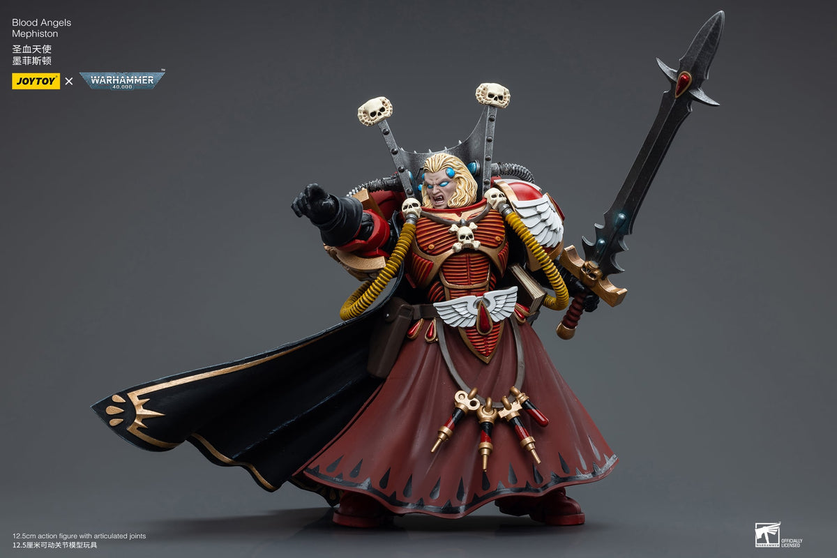 JoyToy Warhammer 40K Blood Angels Mephiston 1/18 Scale Action Figure (5-Inch) - View 11