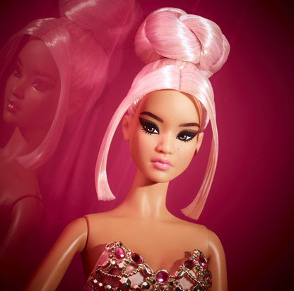 Mattel Barbie Signature Pink Collection Barbie Doll Gold Label Collection - View 7