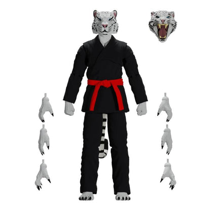Icon Heroes Zoo Jitsu Fighters Taj the White Tiger Black Gi Action Figure - View 5